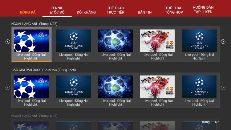 các kênh theo dõi bóng đá mùa euro