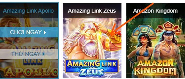 Game slot Amaing Link Zeus