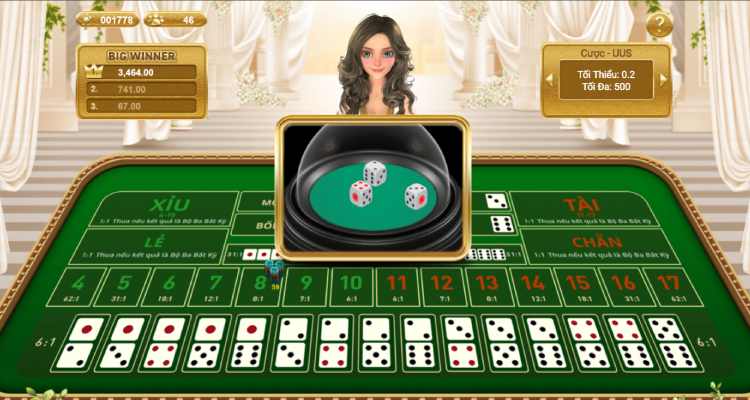 giao diện game sic bo