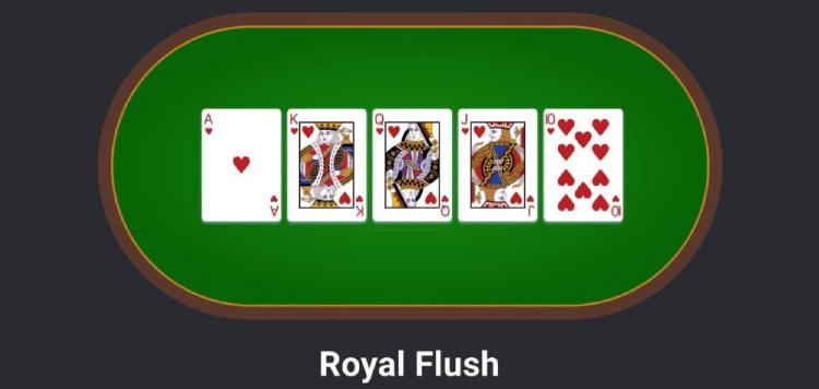 sảnh bài royal flush