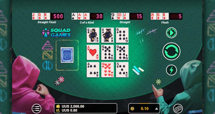 giao diện squad games